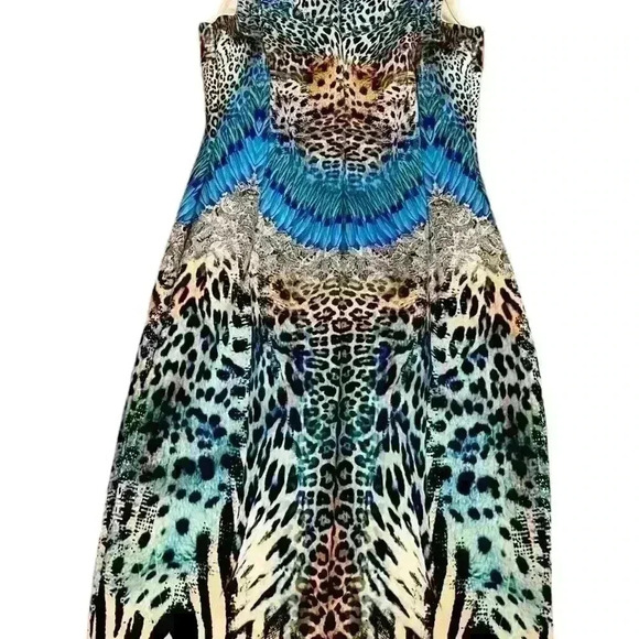 Venus Ladies' Leopard Print Bodycon Dress.; size XS - Picture 7 of 11